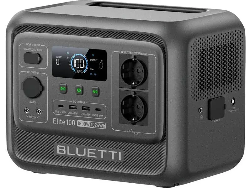 Зарядна станція Bluetti Elite 100 V2 (P-EL100V2-EU-GY-BL-010) - фото 3