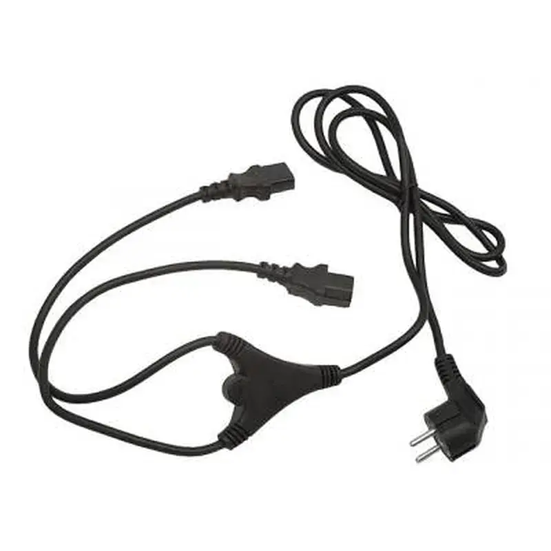 Кабель живлення C13 2x 2.0m Cablexpert (PC-186-ML6)