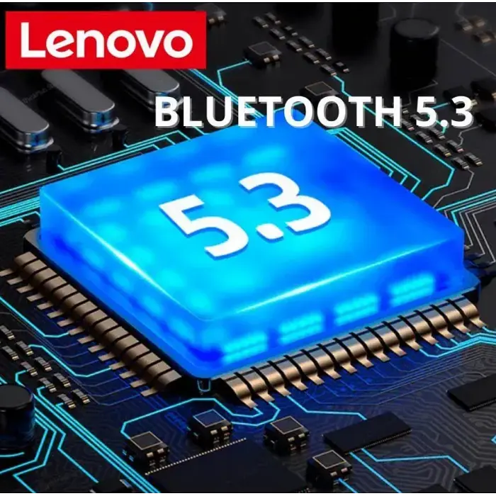 Бездротові спортивні вакуумні навушники Lenovo Thinkplus GM2 Pro TWS, Bluetooth у кейсі Білі - фото 6