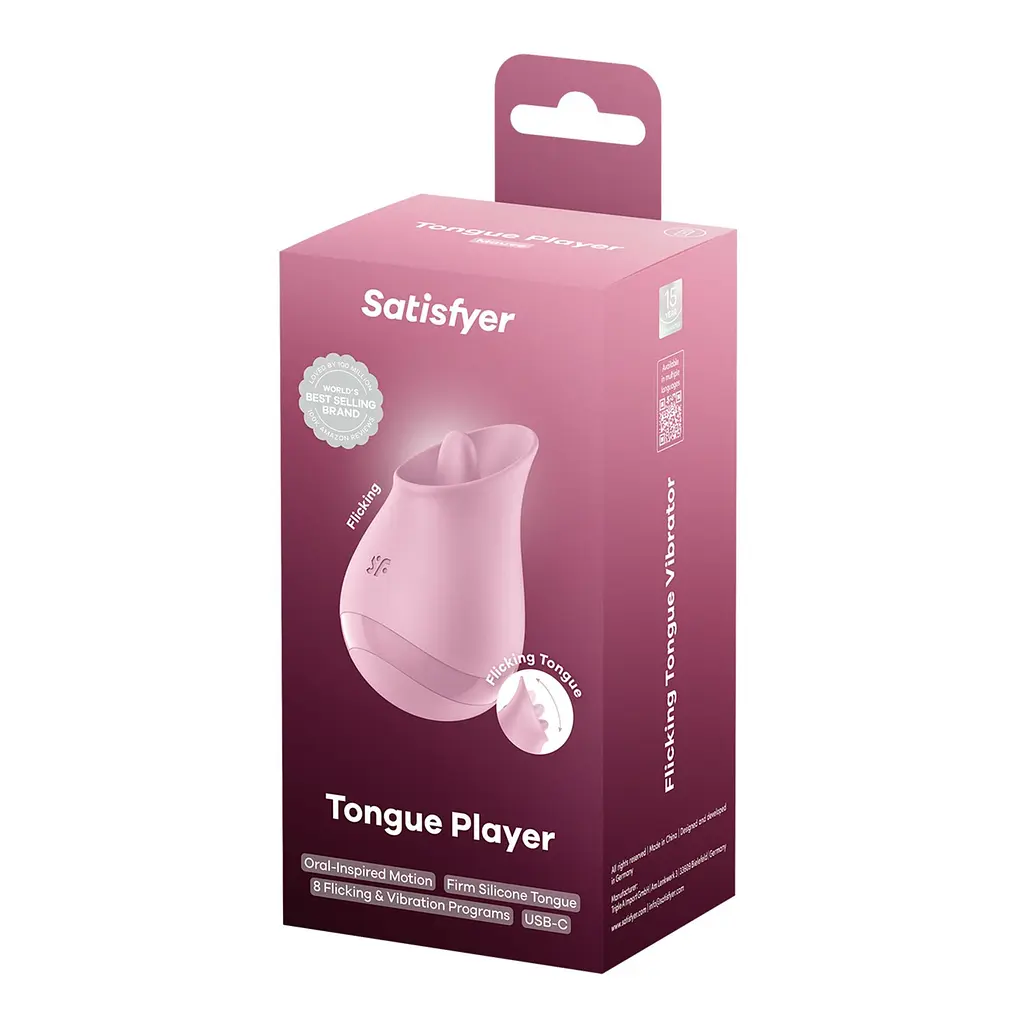 Вібростимулятор для клітора Satisfyer Tongue Player - фото 6