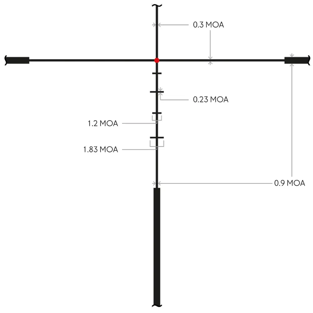 Приціл оптичний Hawke Endurance FD 2-12x50 сітка LR2 з підсвічуванням - фото 6