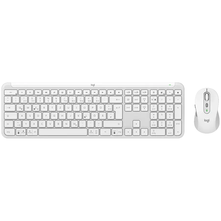 Клавіатура Logitech Signature Slim Combo MK950 Off Білий (920-012491)