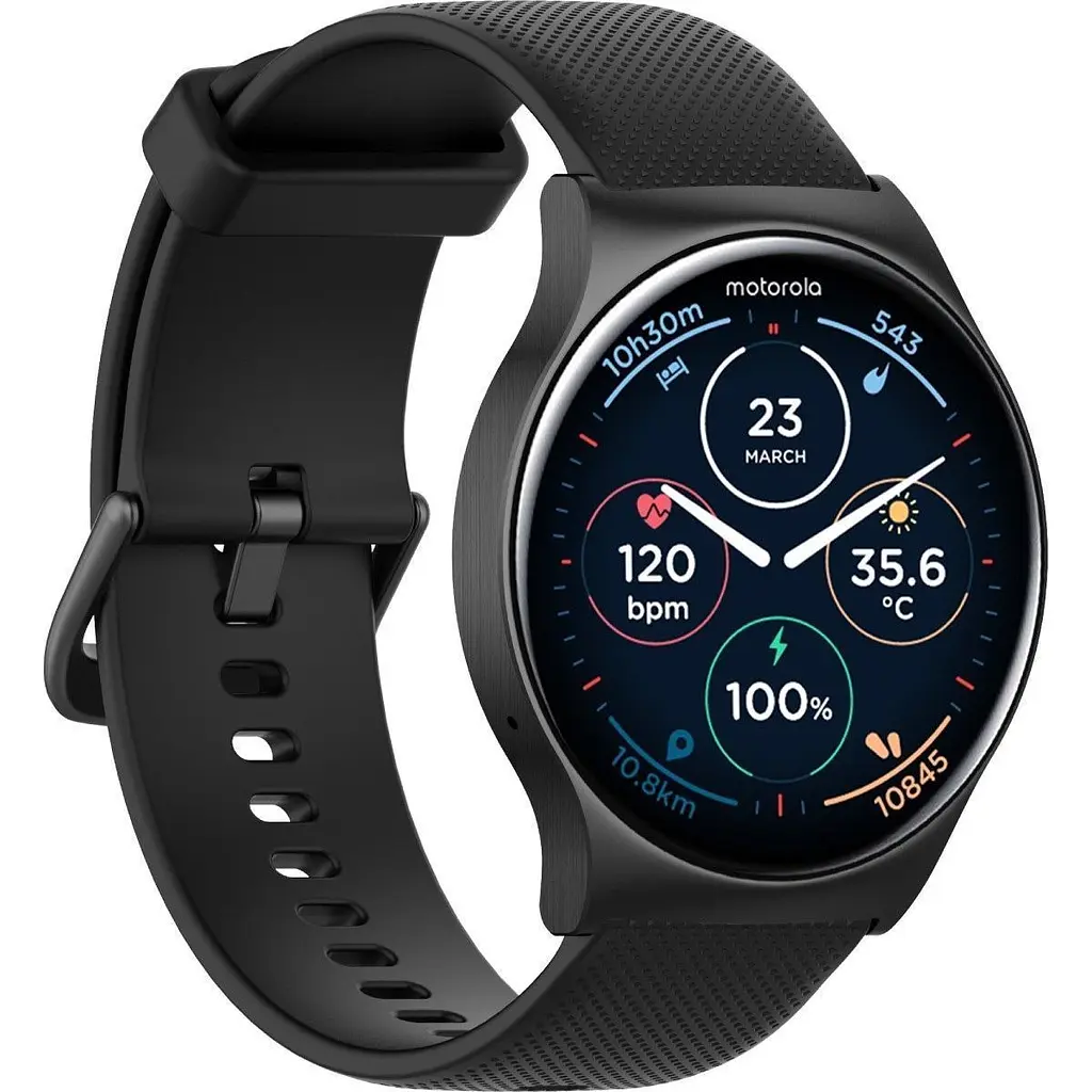 Смарт-часы Motorola Moto Watch 120 Phantom Black (MOSWZ120-PB) [138667] - фото 7