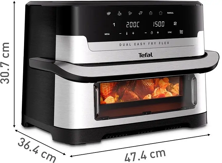 Мультипіч Tefal Dual Easy Fry Flex EY922DE0 - фото 4