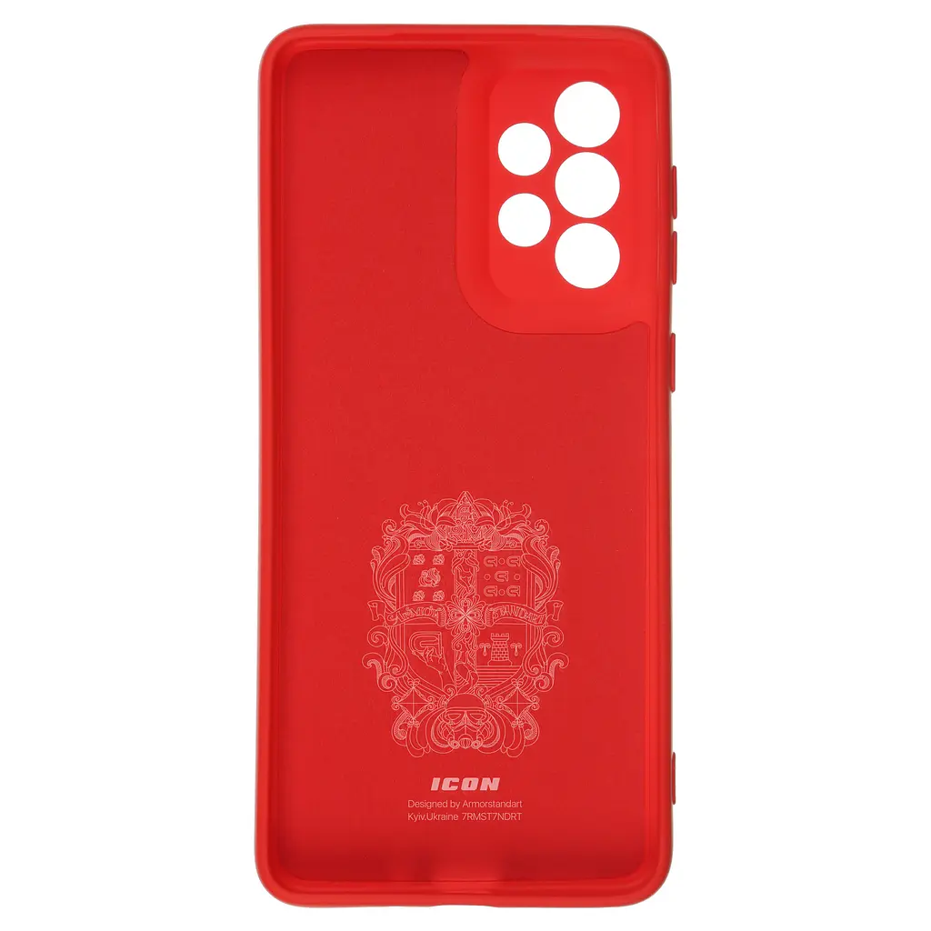 Чехол ArmorStandart ICON для Samsung A33 5G (A336) Camera cover Red (ARM61654) - фото 2