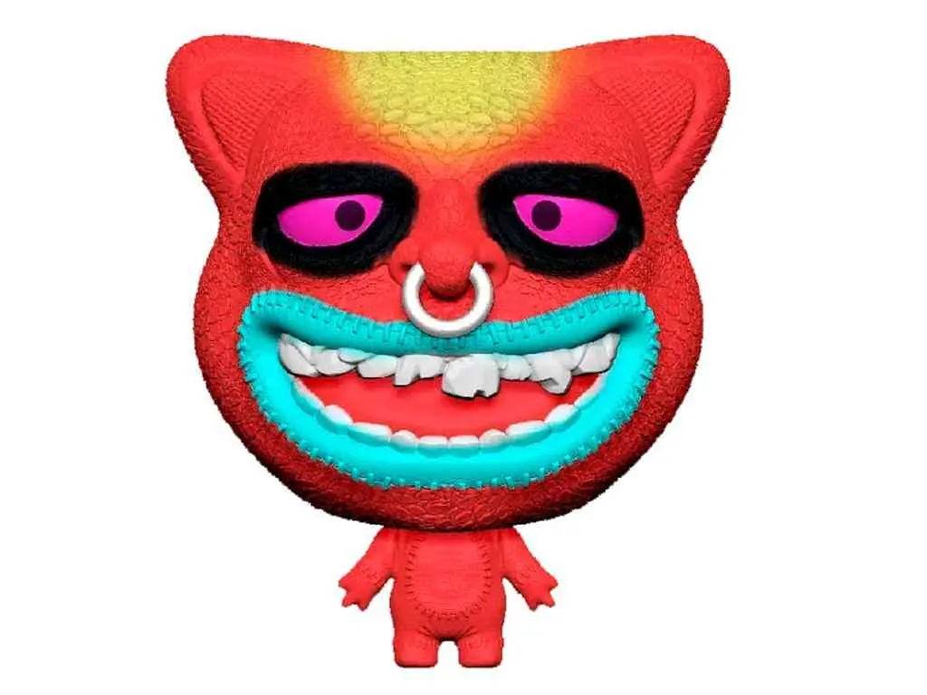 Зубастик BTF SPLATS HEAD червоний Ugleezz, 13612