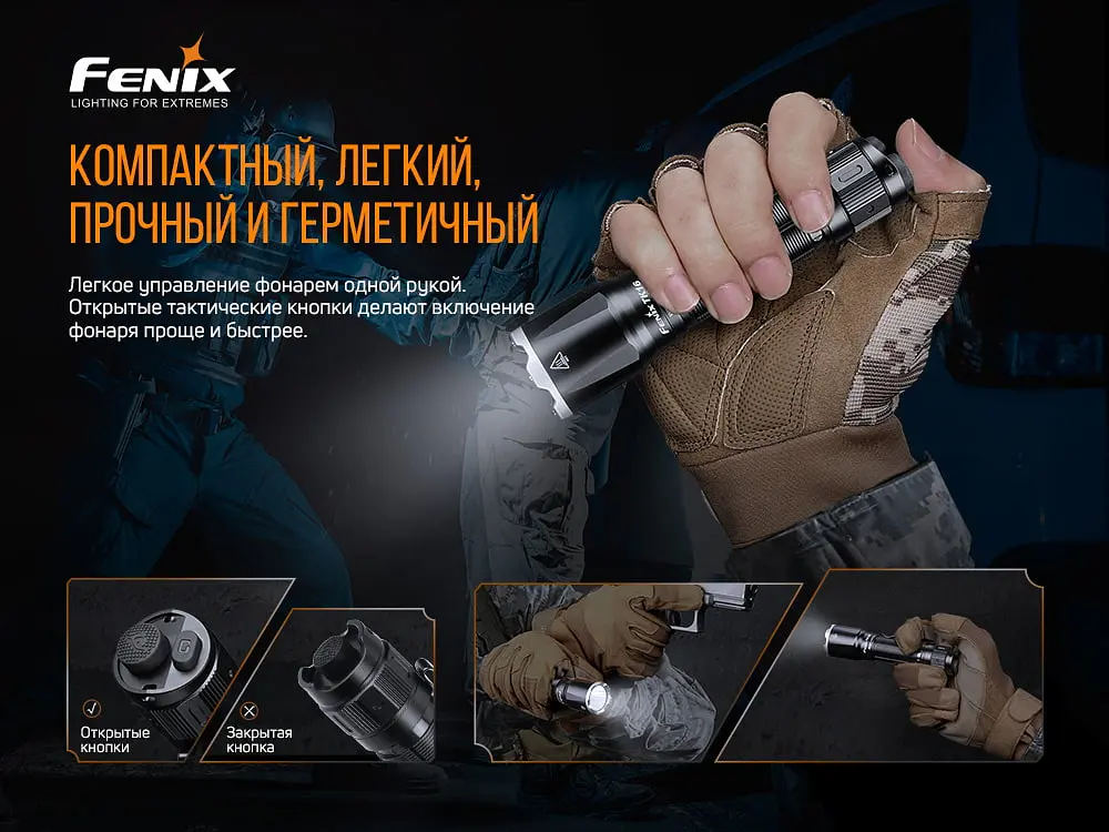 Фонарь ручной Fenix TK16 V2.0 - фото 11
