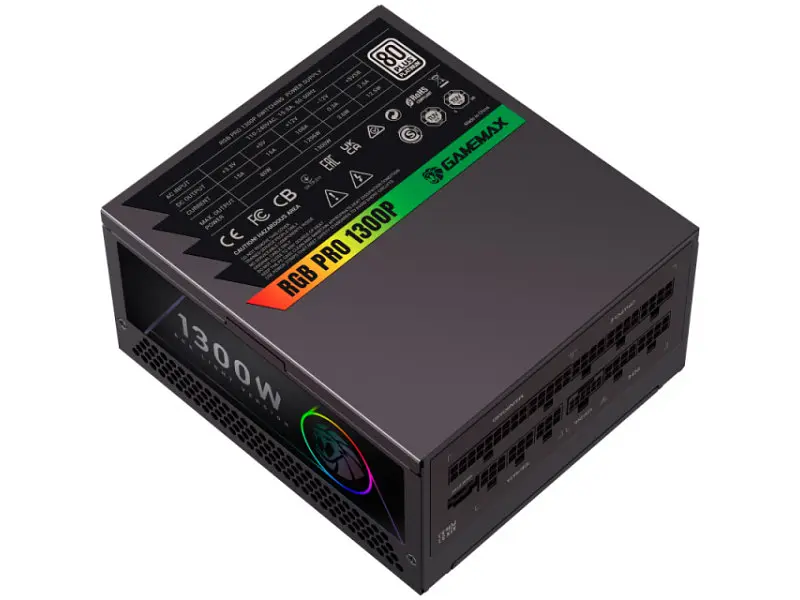 Блок живлення Gamemax RGB Pro 1300P Black - фото 4