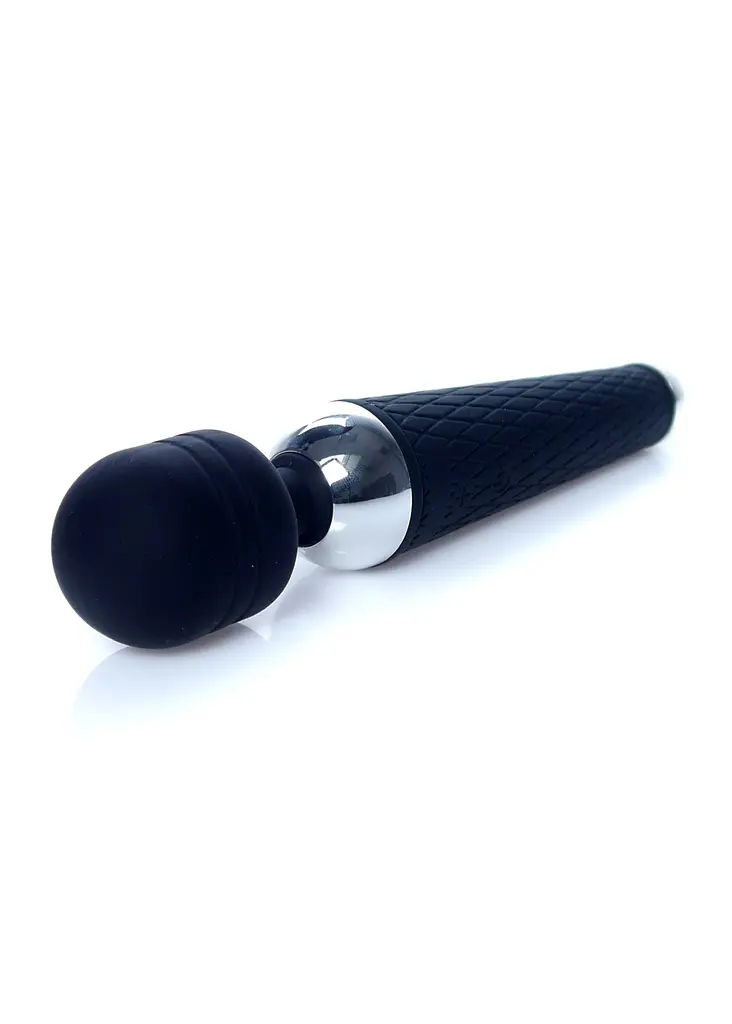 Массажер B - Series Magic Power Massager Wand 19.5 см (черный) - фото 11