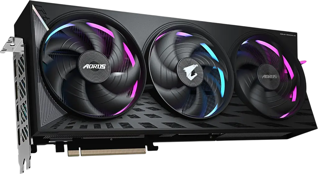Видеокарта AMD Radeon RX 9070 XT 16 GB Gigabyte Aorus Elite (GV-R9070 XTAORUS E-16GD) Б/У - фото 2