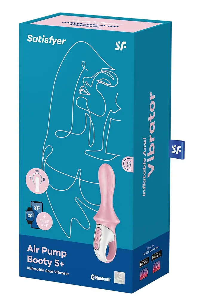 Анальний смарт-вібратор Satisfyer Air Pump Booty 5+. Satisfyer IG038551; SO6717 94176 - фото 8