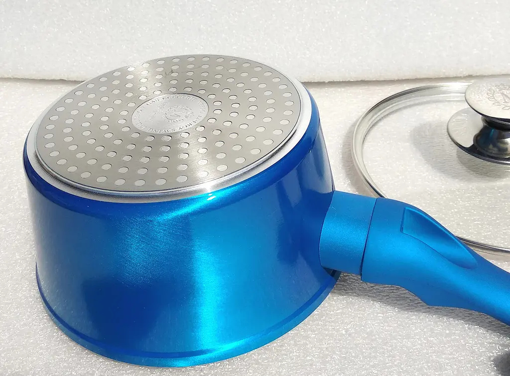 Ковш Meisterklasse MK-1046 blue marble 18 см 1,5л - фото 7