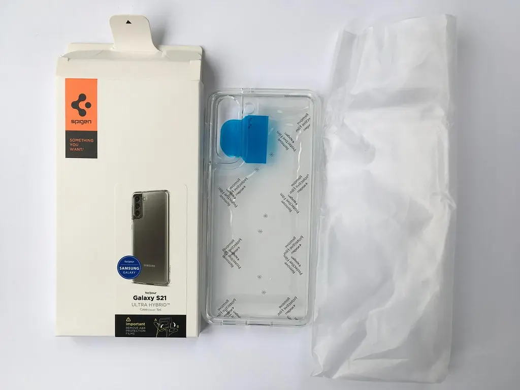 Чохол протиударний прозорий Spigen Ultra Hybrid Crystal ACS02423 для Samsung Galaxy S21 (6.2") Clear - фото 7