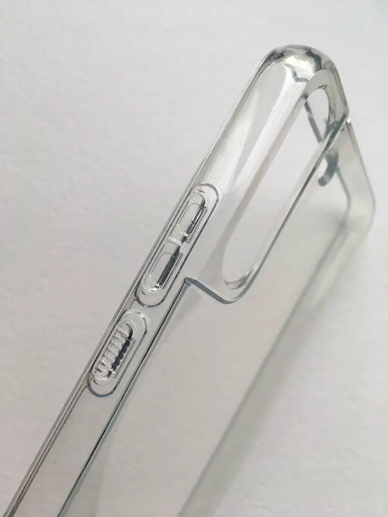 Оригінальний силіконовий протиударний чохол Spigen Liquid Crystal для Samsung Galaxy S22 Plus Прозорий (ACS03950) SM-S906 - фото 4