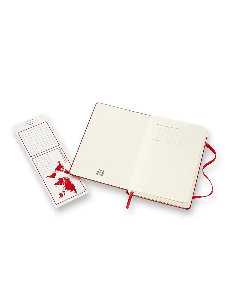 Записник Moleskine Classic кишеньковий, Нелінований Червоний (QP012F2) - фото 3