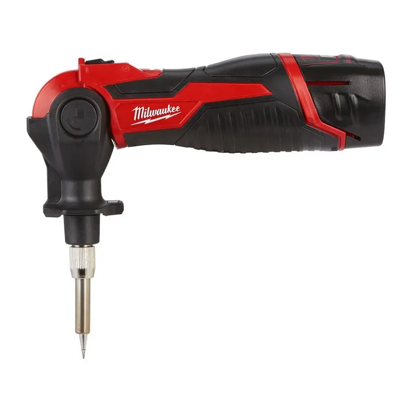 Паяльник акумуляторний MILWAUKEE, M12 SI-201C (зарядний пристрій С12 С, 1 акумулятор М12 В2 2Аг, жало, кейс) - фото 9