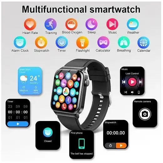 Розумний годинник Donerton T50S Smartwatch для чоловіків та жінок (my-3009) - фото 6