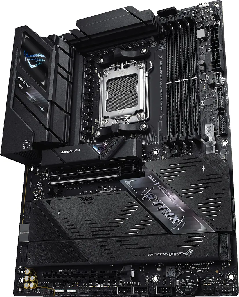 ASUS Материнська плата ROG STRIX B850-F GAMING NEO sAM5 B850 4xDDR5 M.2 HDMI DP USB ATX - фото 4