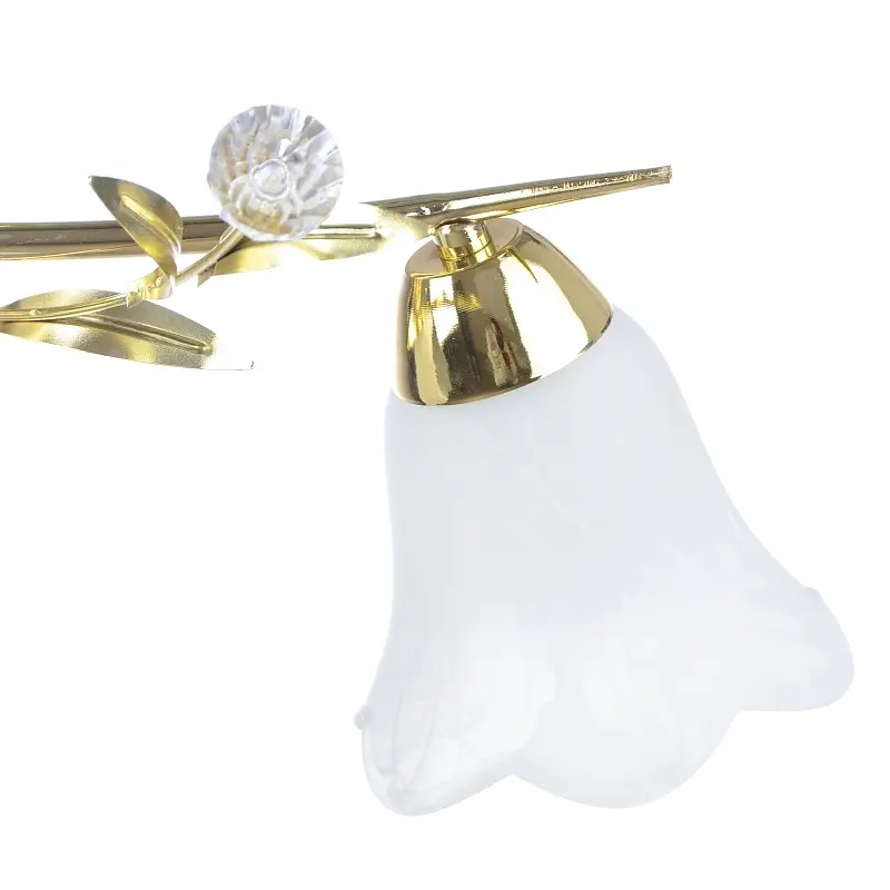 Люстра потолочная Brille классическая E14 40W G (LK-364C/3) - фото 2