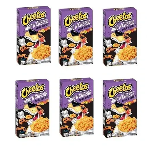Макарони із сиром Cheetos Mac'n Cheese Four Cheesy 168г - фото 7