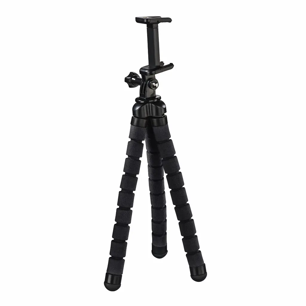 Трипод смартфона Flex-26 1D 26см черный Hama teh0012958 - фото 7
