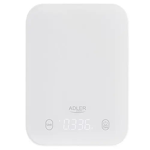 Ваги кухонні Adler AD 3181 white - фото 2