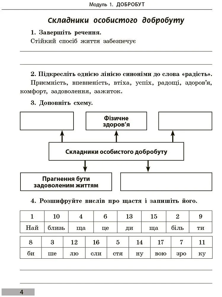 Здоров'я, безпека та добробут. 5 клас. Робочий зошит - фото 5