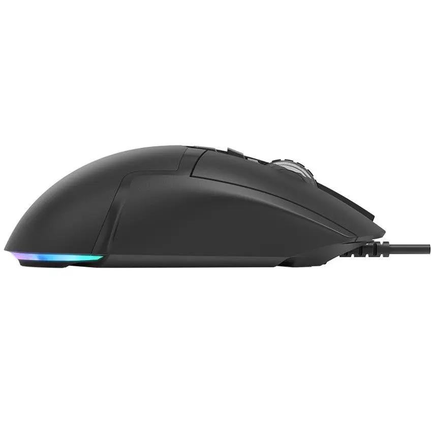 Комп'ютерна мишка Xtrike Me GM-520 ігрова 12800dpi. 9кн. RGB високий профіль чорна (GM-520) - фото 5