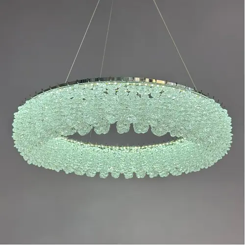 Люстра LED кільце з кришталем Linisoln 7903-500 80W, 50 см, 12-16 м2 - фото 4