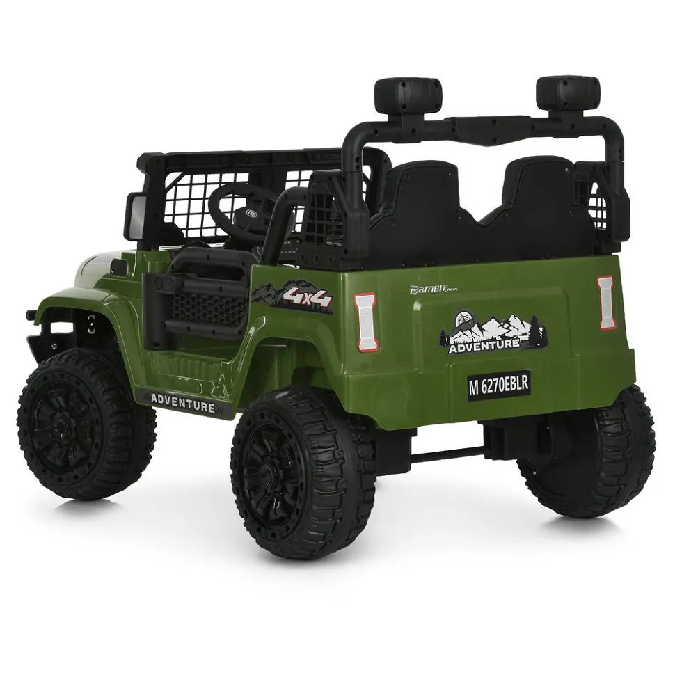 Дитячий електромобіль Bambi Джип M 6270EBLR-10 24V до 20 кг - фото 4