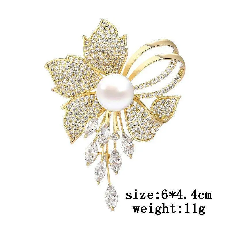 Брошь Цветок (4946913) - фото 2