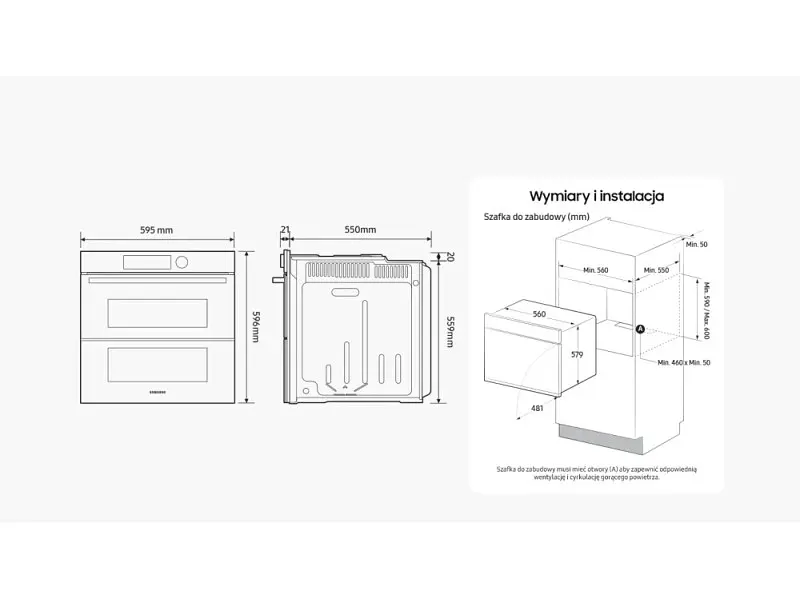 Духова шафа Samsung NV7B5745PAK - фото 12