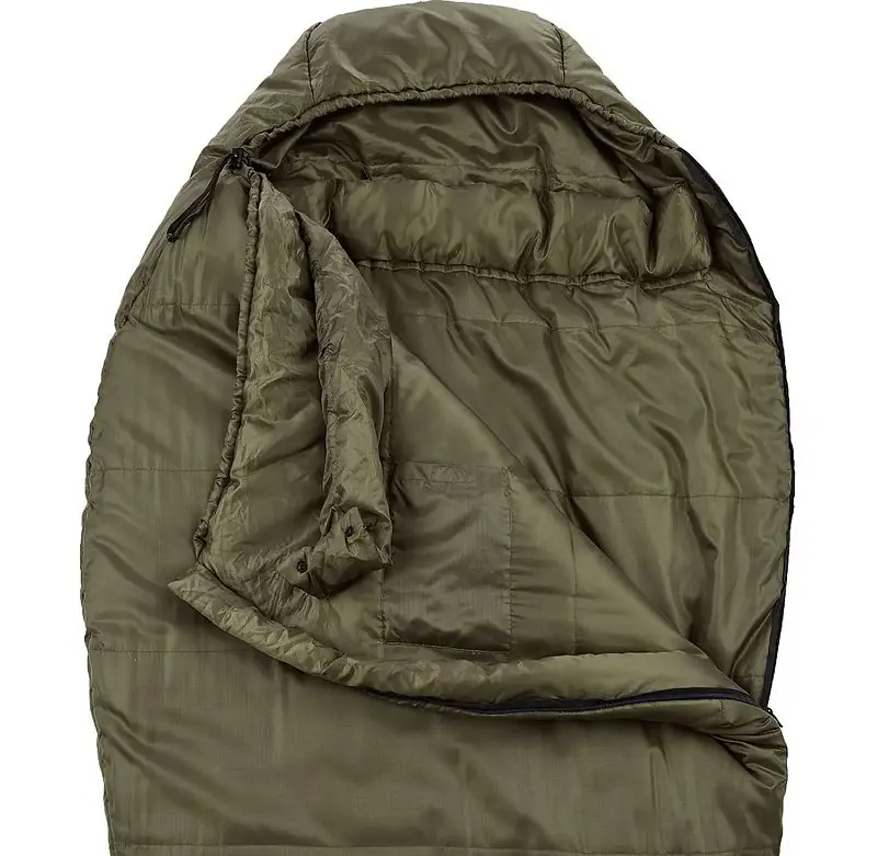 Спальний мішок Wechsel Wildfire -5° M TL Mud Green Left (232040) (DAS302756) - фото 4