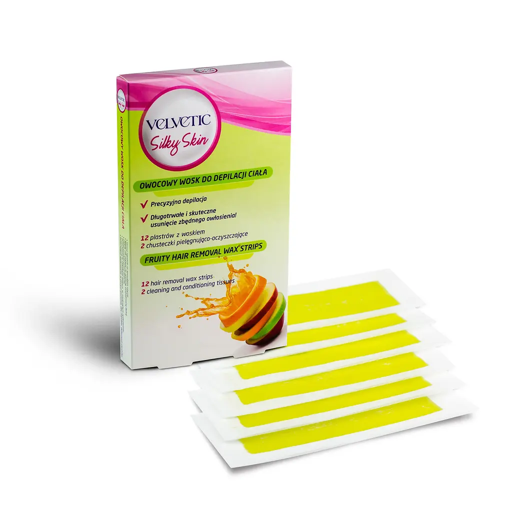 Фруктовий віск VELVETIC Silky Skin для депіляції тіла