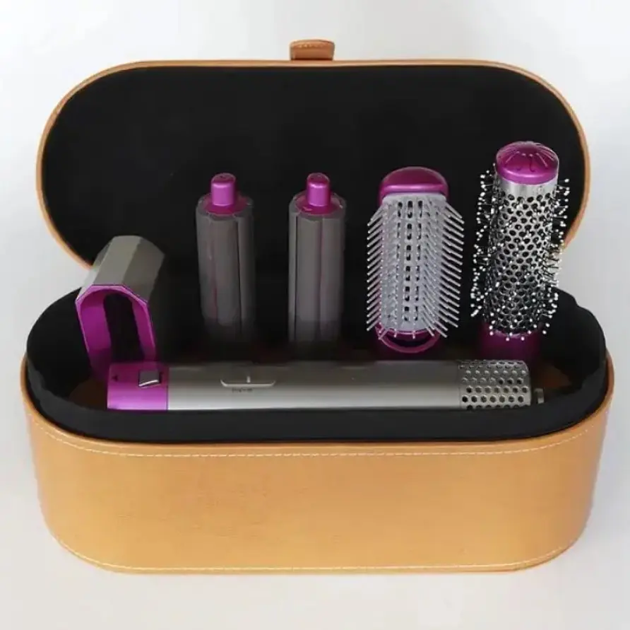 Фен-мультистайлер для укладання волосся No brand Hot AIR Styler Рожевий (1771627973) - фото 2