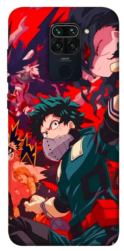 TPU чохол Demsky My hero для Xiaomi Redmi Note 9 / Redmi 10X