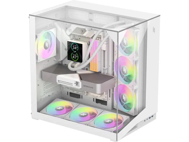 Корпус Gamemax NEX C56 VC White - фото 8