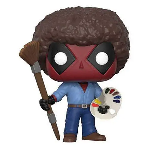 Фігурка Funko Pop Deadpool as Bob Ross Дедпул у ролі Боба Росса 10 см DP319 - фото 2