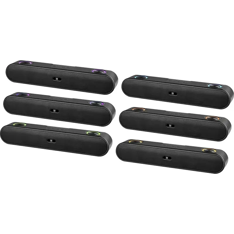 Акустична система 1.0 Defender Саундбар Z9 16Вт, Bluetooth/FM/USB/TF/AUX, LED чорна - фото 7