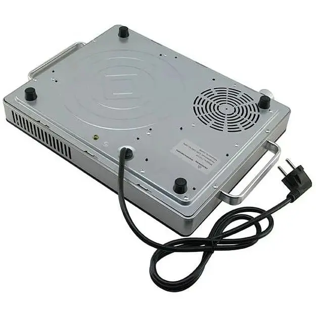 Плита одноконфоркова Crownberg Original Cb 1324 індукційна настільна з таймером 2000 Вт Чорний  - фото 4