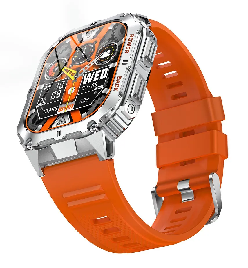 Часы Smart Respect X Orange c компасом - фото 13