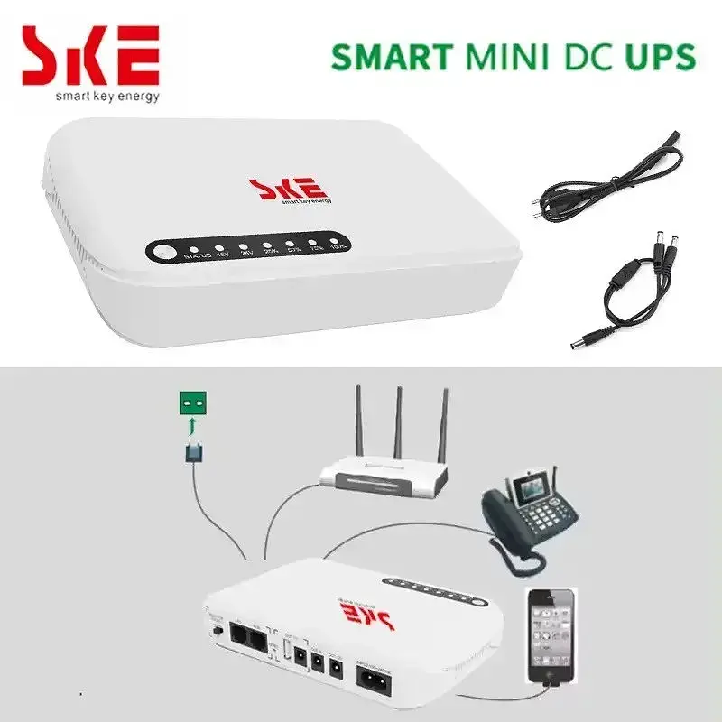 Міні ДБЖ для роутерів MINI DC UPS SKE POE-632E 8800 mah - фото 4