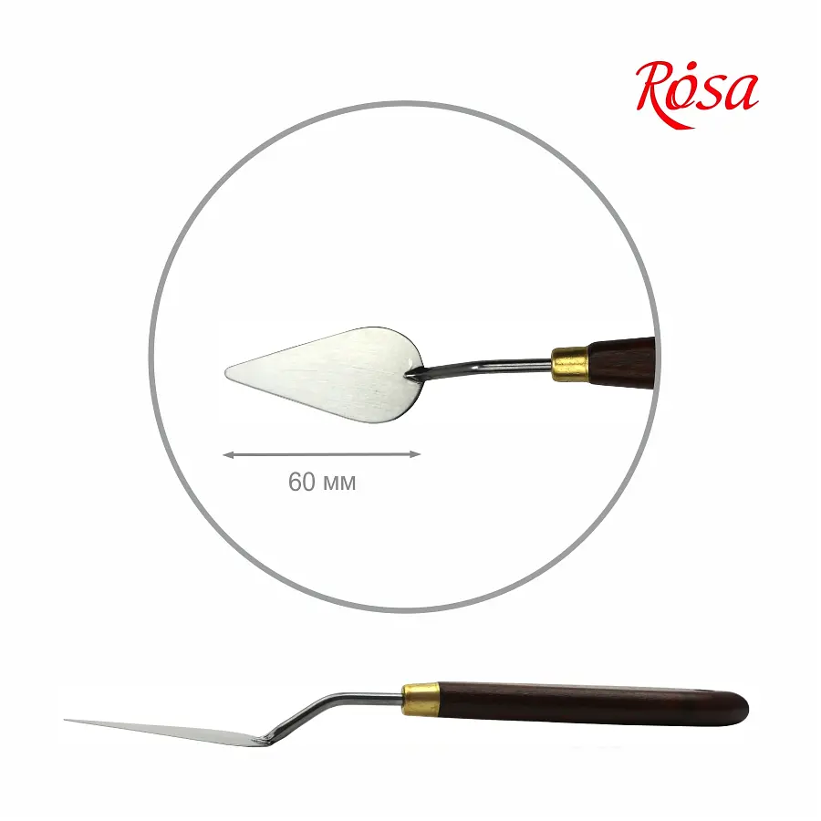 Мастихін ROSA Gallery Classic № 31 (6 см, крапля)