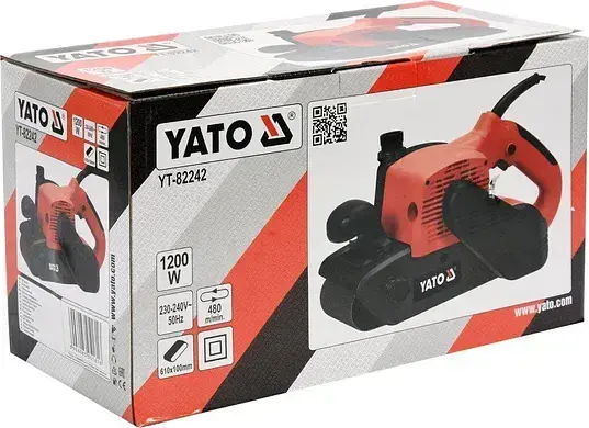 Шліфмашина стрічкова мережева YATO 1200 Вт (YT-82242) - фото 3
