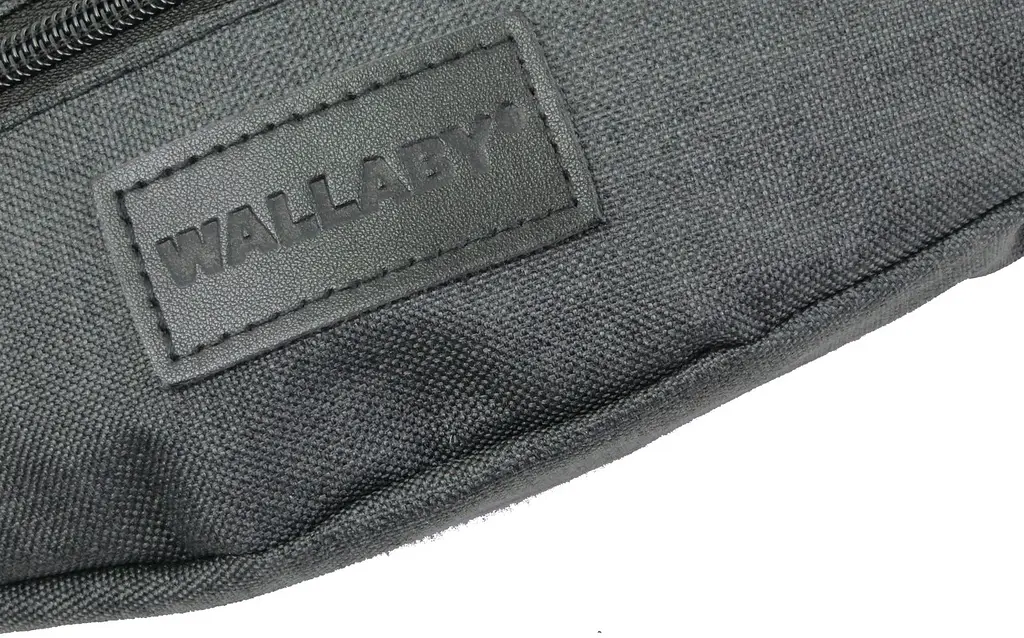 Сумка на пояс бананка Wallaby 2906-5 Чорна - фото 9