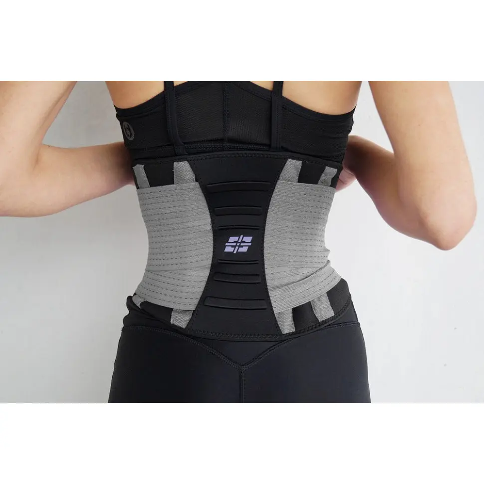 Пояс-корсет для підтримки спини Waist Shaper Power System 6031GR-3 Grey, S/M - фото 3
