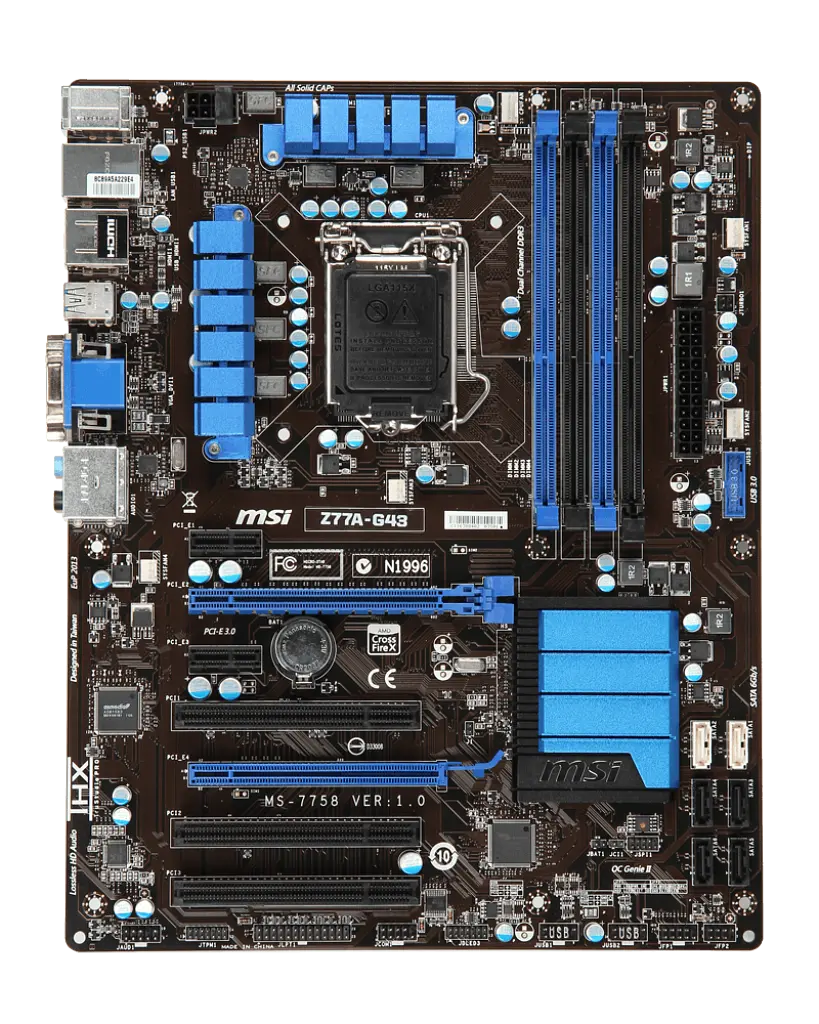Материнська плата MSI Z77A-G43 LGA 1155 (Z77A-G43) Б/В - фото 3