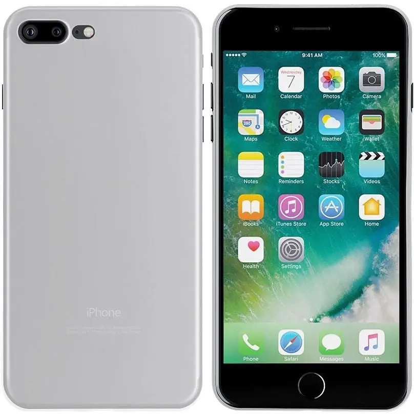 Чохол-накладка Toto Ultra Thin TPU Case iPhone 7 Plus/8 Plus White - фото 2