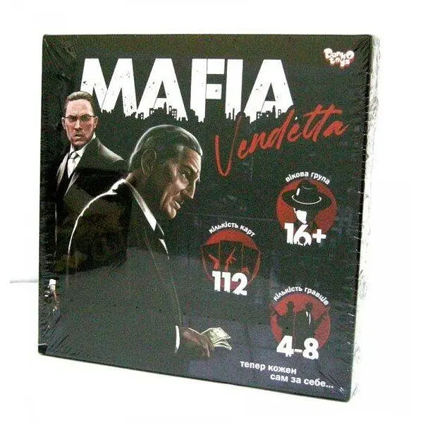 Розважальна гра "MAFIA Vendetta" Danko Toys MAF-01-01U ЦБ-00152727