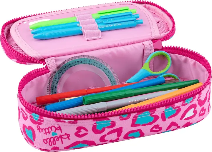 Пенал на блискавці CoolPack Campus Hello Kitty з органайзером для ручок 23x9x5 см (F062035) - фото 2